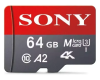 Карта пам'яті microSDXC Sony 64GB Class 10 - U3-V30-A2